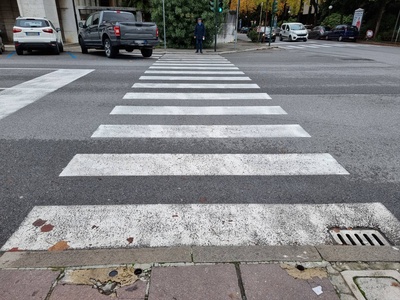 Photo 9 - Pedestrian crossing on via Crispi