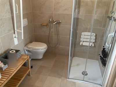 Tazza wc e doccia bagno