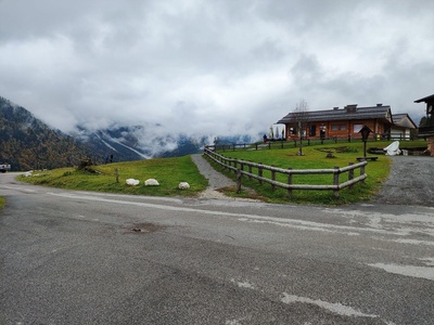 Percorso da parcheggio a ingresso