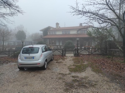 Vista dell'Agriturismo dal parcheggio