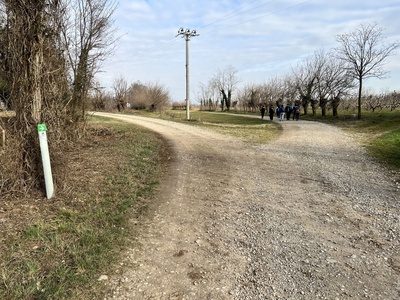 Foto 10 - Secondo bivio con indicazione della direzione da seguire