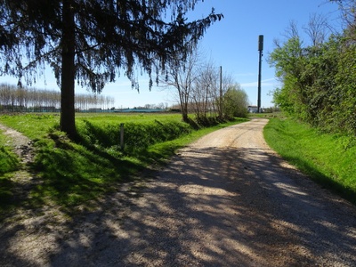 Photo 10 - Directional sign of the path indicates to continue to the right