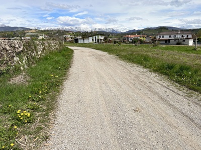 Photo 10 - Dirt path with possible dips and puddles