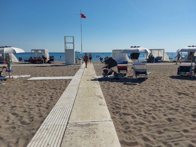 Da passerella a spiaggia