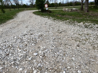 Photo 30 - Dirt path with large stones