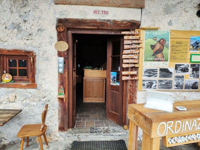 Ingresso rifugio