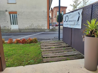 Percorso di collegamento in legno