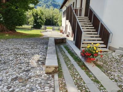 Rampa nel percorso verso il bagno