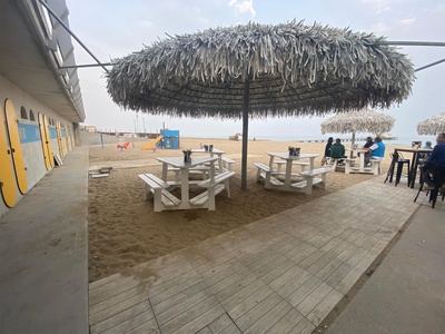 Tavoli in spiaggia