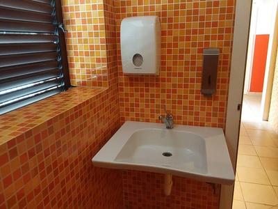 Bagno accessibile vista uno