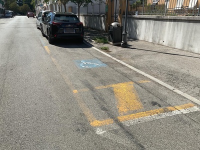 Stallo parcheggio 