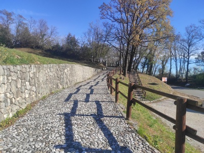 Parcheggio P1, rampa di collegamento