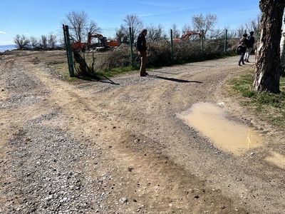 Foto 13 - Curva a destra consente di raggiungere la seconda isola, il fondo è dissestato