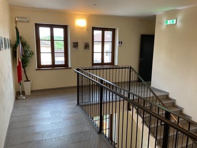 Percorso da sala Pasolini a bagni