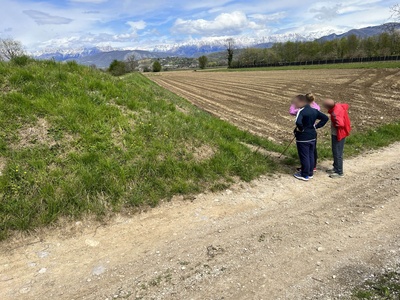 Photo 21 - Descent from the embankment via a very steep ramp