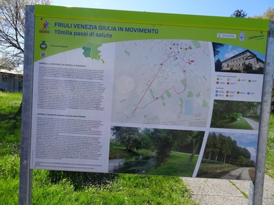 Photo 1 - Information board of the route