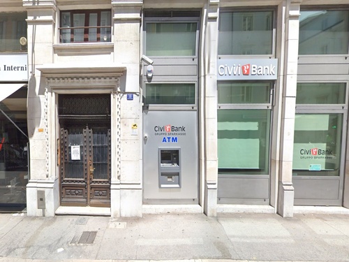 Bancomat CiviBank in via Milano n. 18