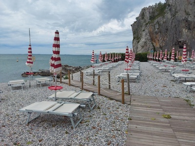 Percorso verso la spiaggia