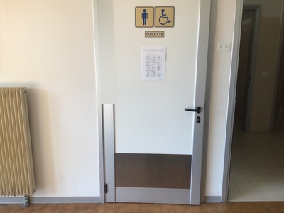 Porta bagno uomini