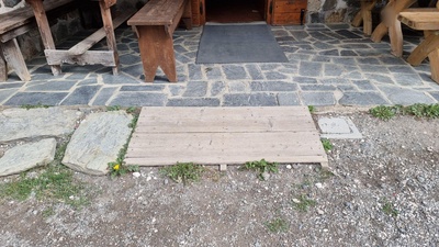 Rampa in legno