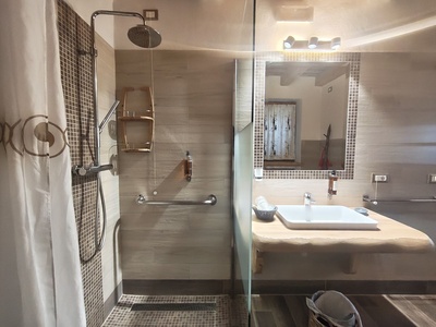 Bagno, dettaglio doccia