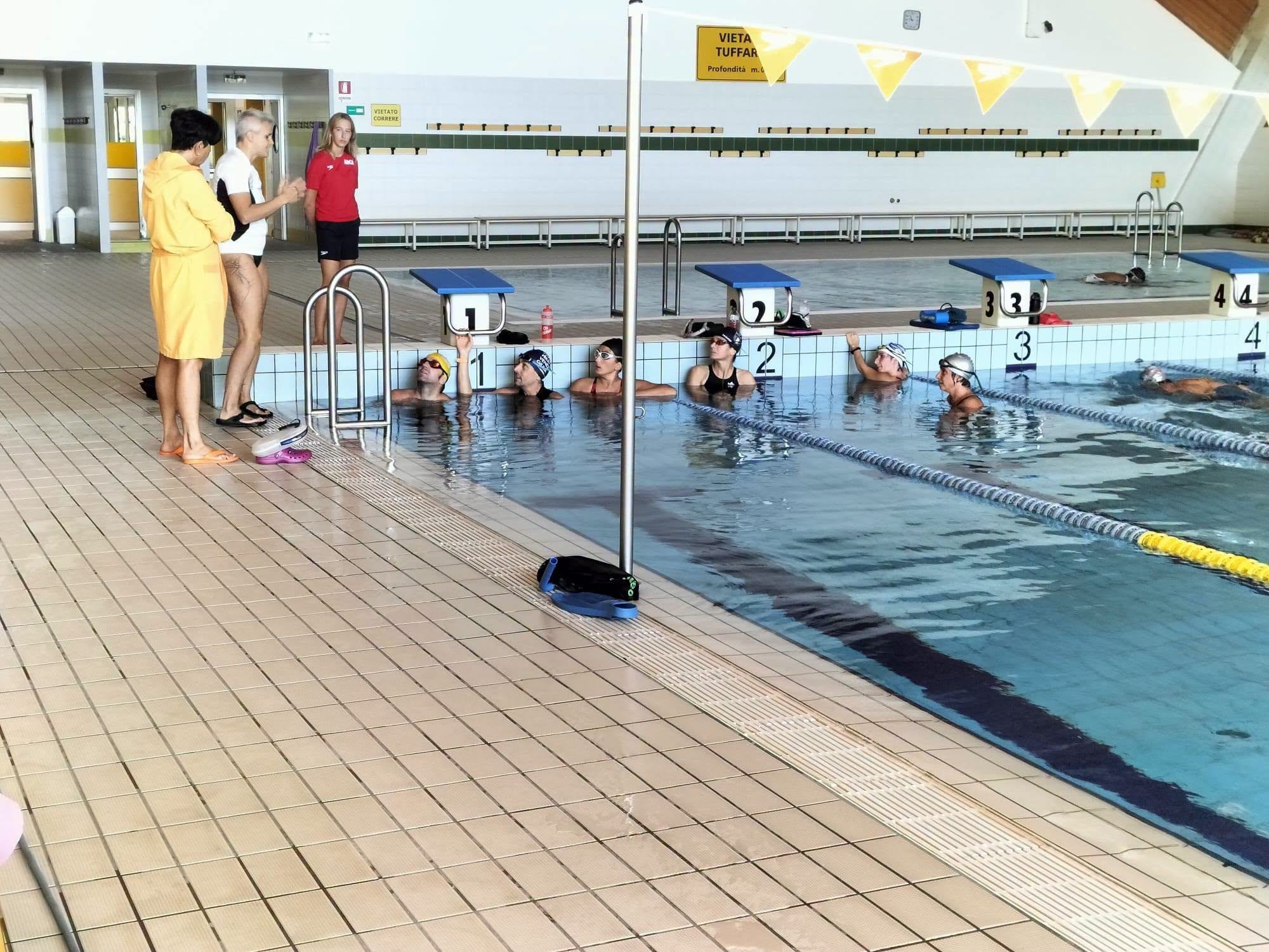 in piscina