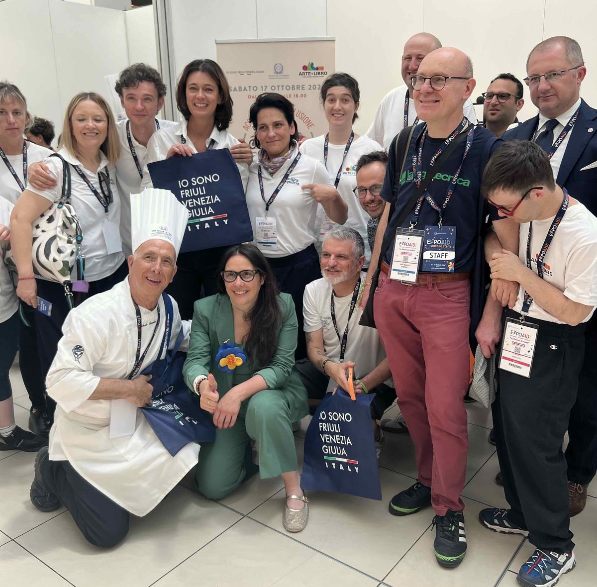 foto di gruppo del FVG con la Ministra Locatelli