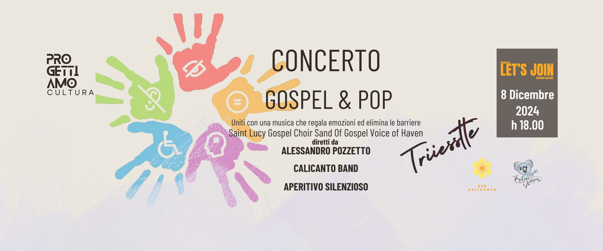 CONCERTO GOSPEL & POP LET'S JOIN