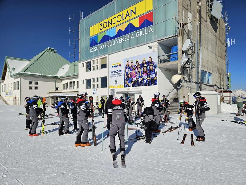 corso sulle piste dello zoncolan