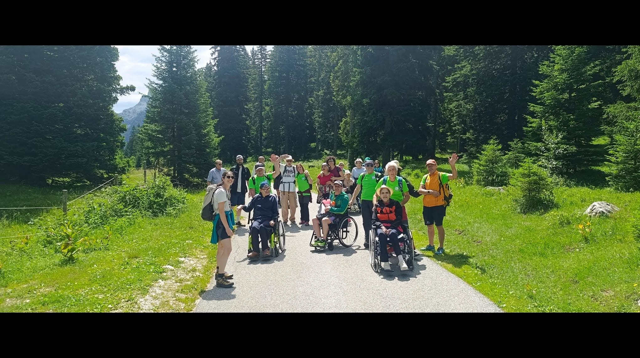 in montagna con la comunità piergiorgio