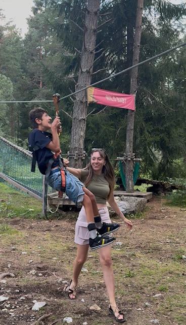 Alice e Luigi all'Adventure park