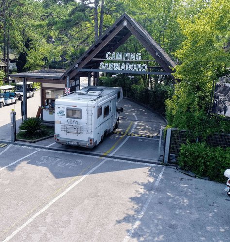 Camping Sabbiadoro - Reception e servizi comuni SUD